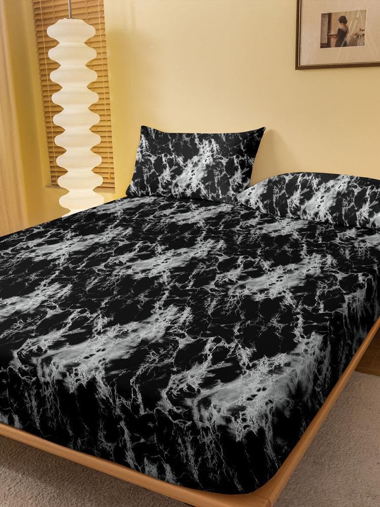 Four Seasons Men And Women Simple Fashion Texture Printing Sanded Bedspread Home Bedroom Hotel 50x135cm