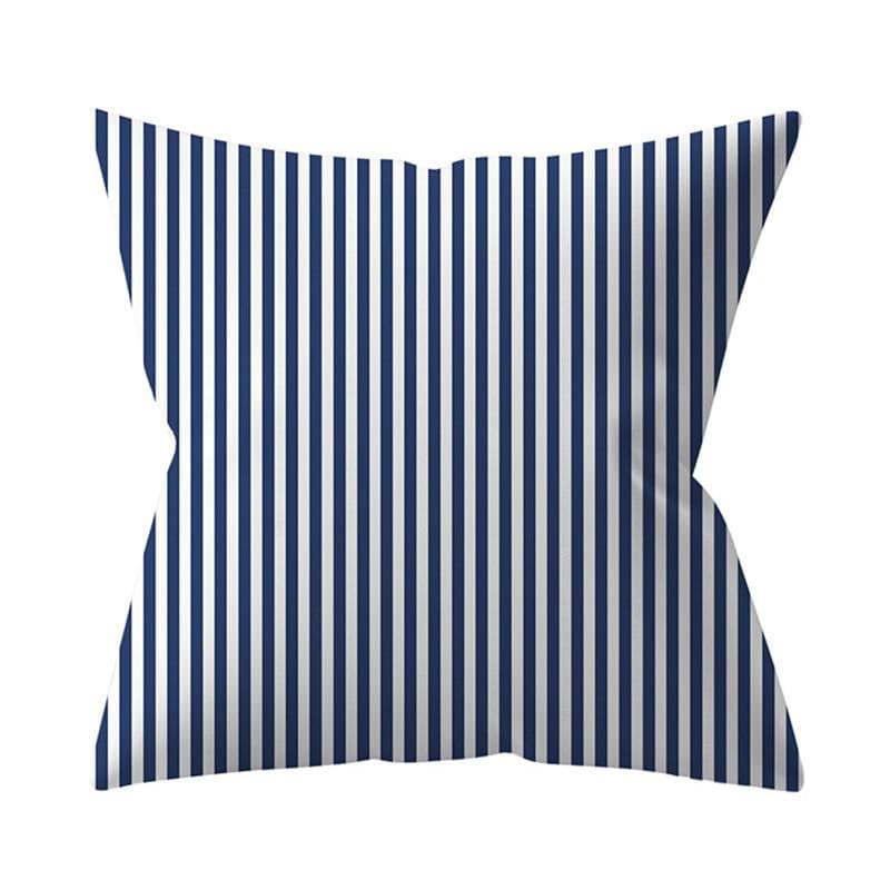 Navy Blue Mandala Nordic Geometric Pillowcase 45x45 Cushion Cover Decorative Pillow Sofa Cushion Home Decor Polyester 50x50cm