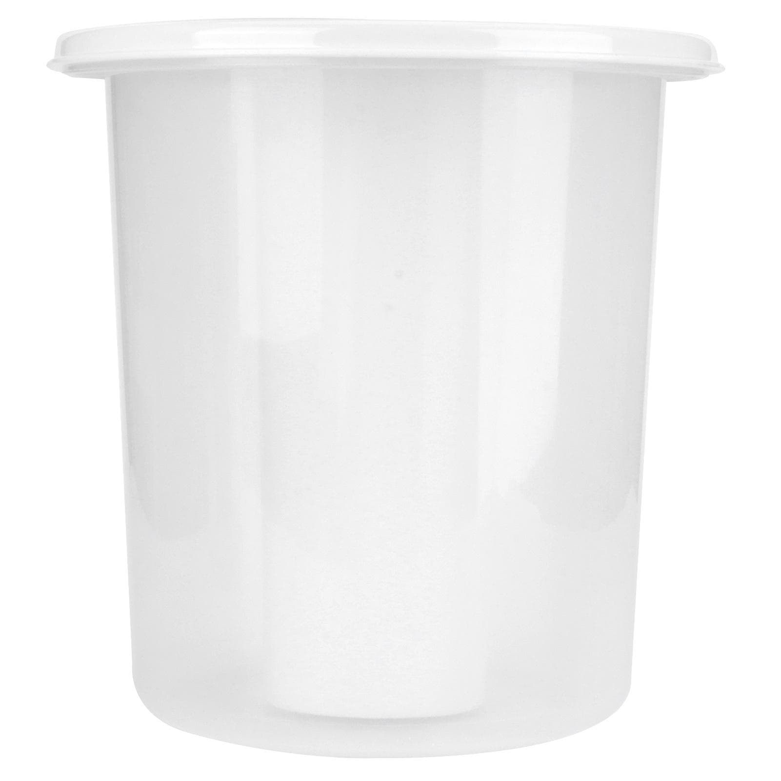 Clear Reusable Shaved Ice Molds Cup for Ice Bucket Refillable Making Model with Lid