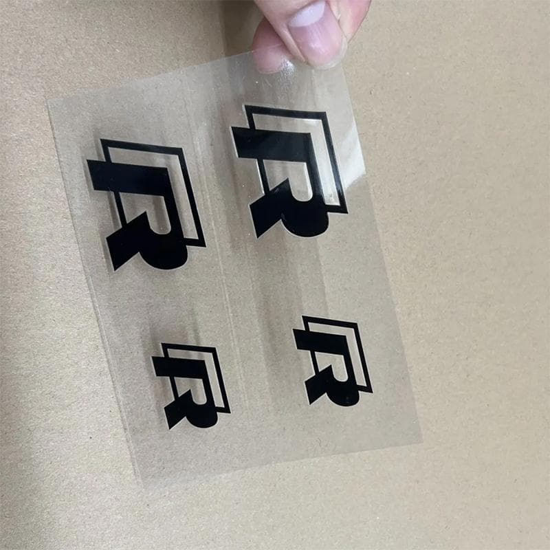 For VW VOLKSWAGEN 2026 New 4Pcs R Logo Car Brake Caliper Stickers Disc Racing Tuning Decals for Volkswagen VW GOLF GTI R Line MK