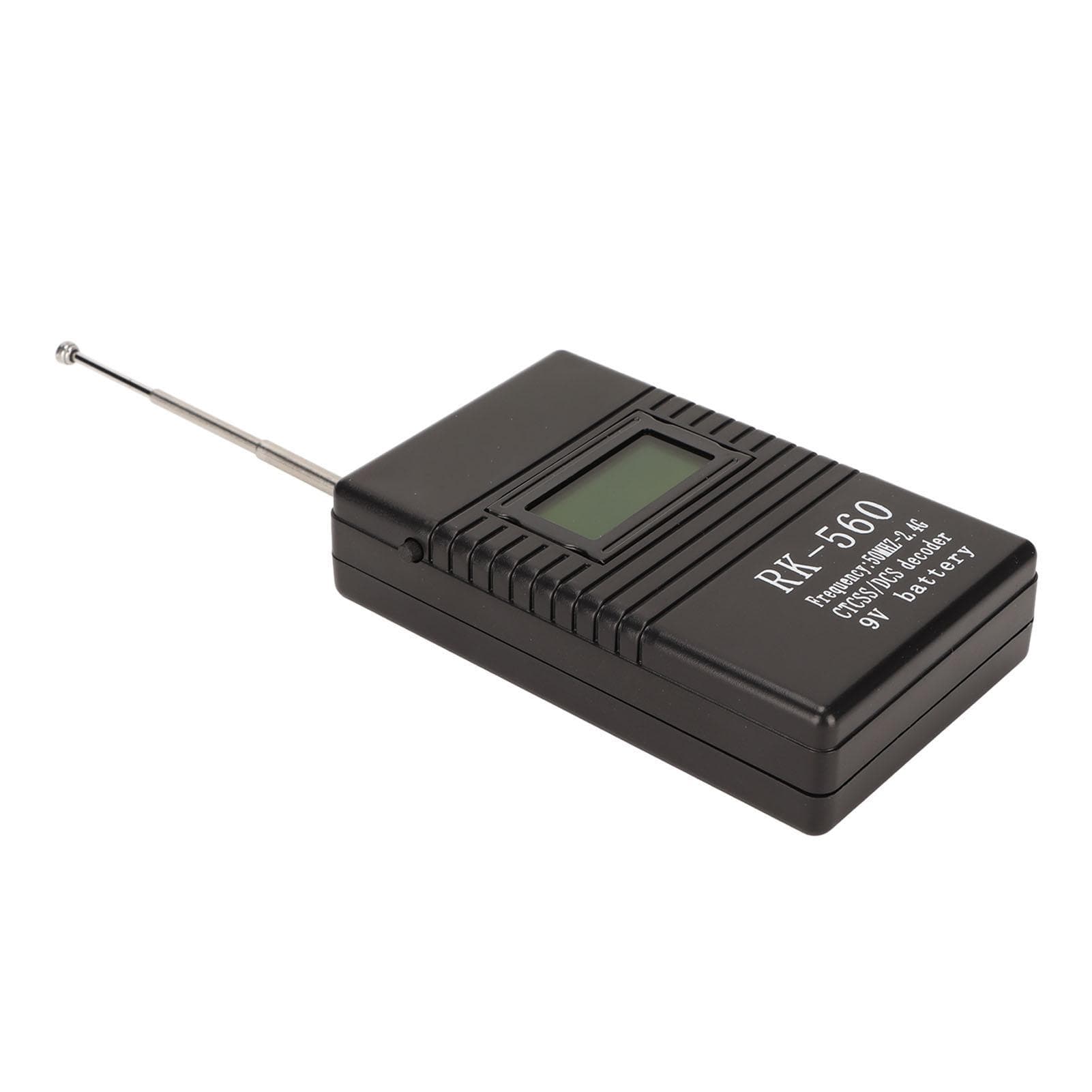 Mini Radio Frequency Counter Meter 50MHz‑2.4GHz Portable Radio Frequency Tester with Antenna for
