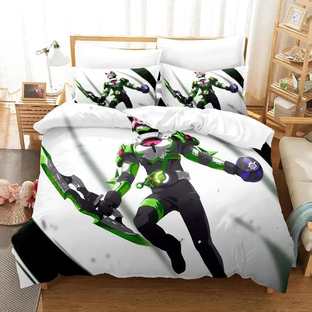Kamen Rider Geats Bedding Set Single Twin Full Queen King Size Bed Set Adult Kid Bedroom Duvet cover Sets 3D Anime Bed Sheet Set AU Single 140x210cm