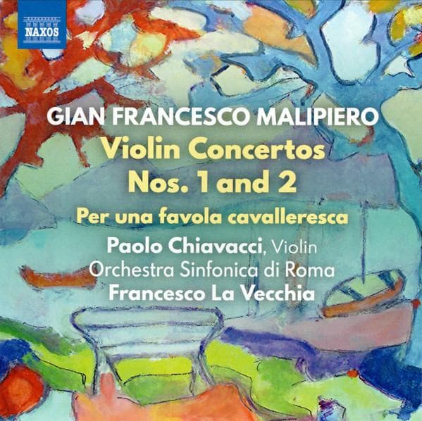 CD FRANCESCO LA VECCHIA, PAOLO CHIAVAC - Violin Concertos 1 & 2 / Per Favola 8573075 Naxos 2022 Japan Classical Used