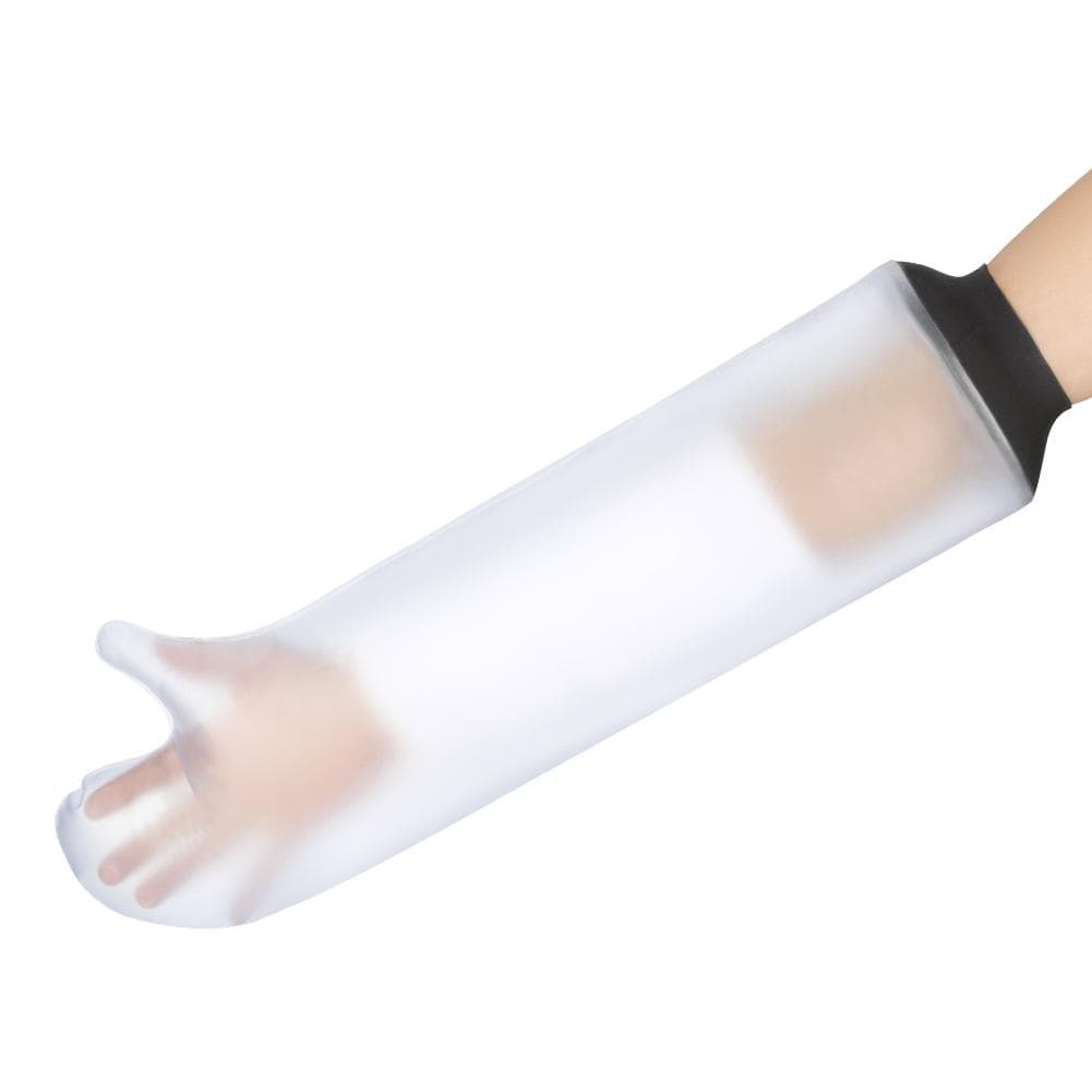 New ringless shower waterproof case adult short arm 57cm (PVC)P2201 white