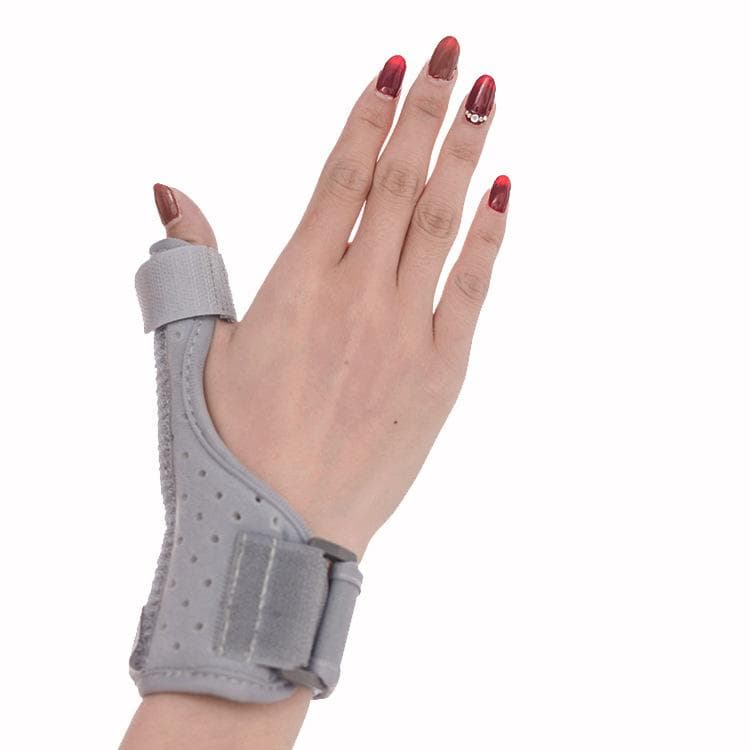 Thumb fixed belt finger fixed thumb fixed splint breathable finger fixed four seasons finger splint grey