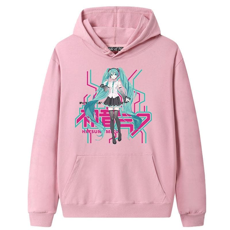 Hatsune Miku Hatsune Miku Mar Ainime Amazon Sweater Hoodie Couple M