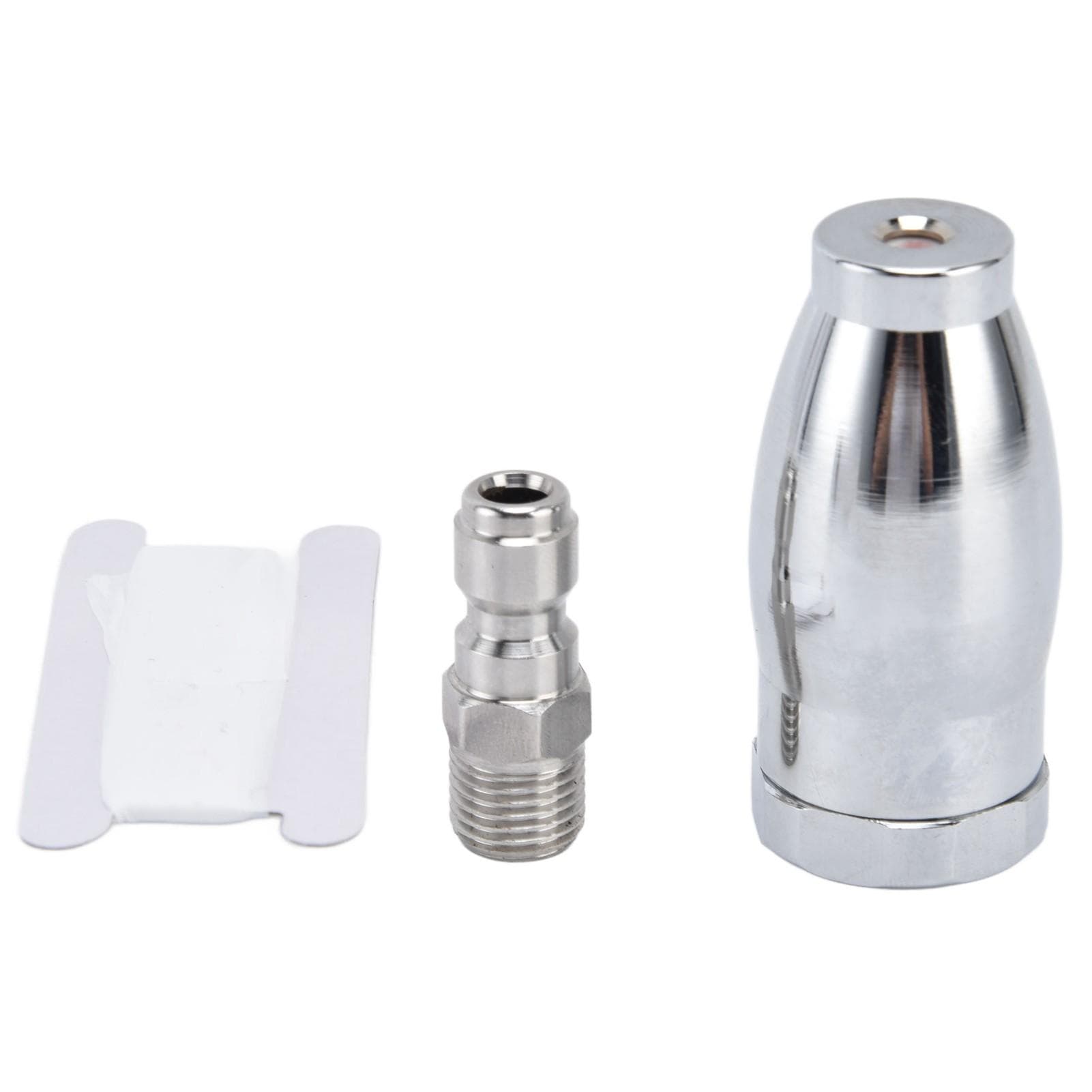 High Pressure Washer 3600PSI Rotating Turbo Nozzle with 1/4in Quick Connect Plug Stainless Steel