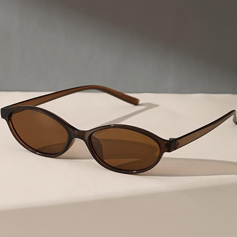 1 Pair Women Oval Frame Glasses Fashion Eyewear for Women Stylish and Lightweight