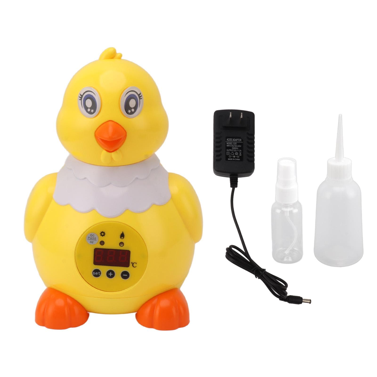 Small 6 Egg Incubator Fully Automatic Small Poultry Hatcher for Eggs Duck Eggs Goose Eggs EU