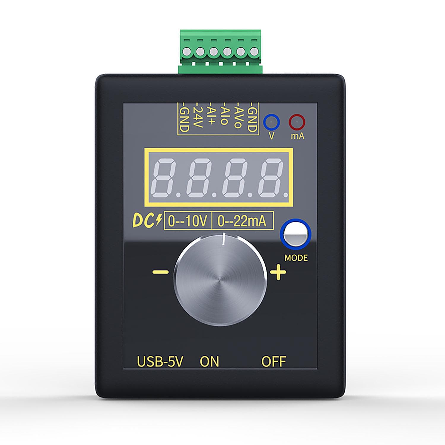 SG-002 Handheld Small Voltage Current Generator DC 0-10V 0-22mA Current Voltage Signal Producer without battery