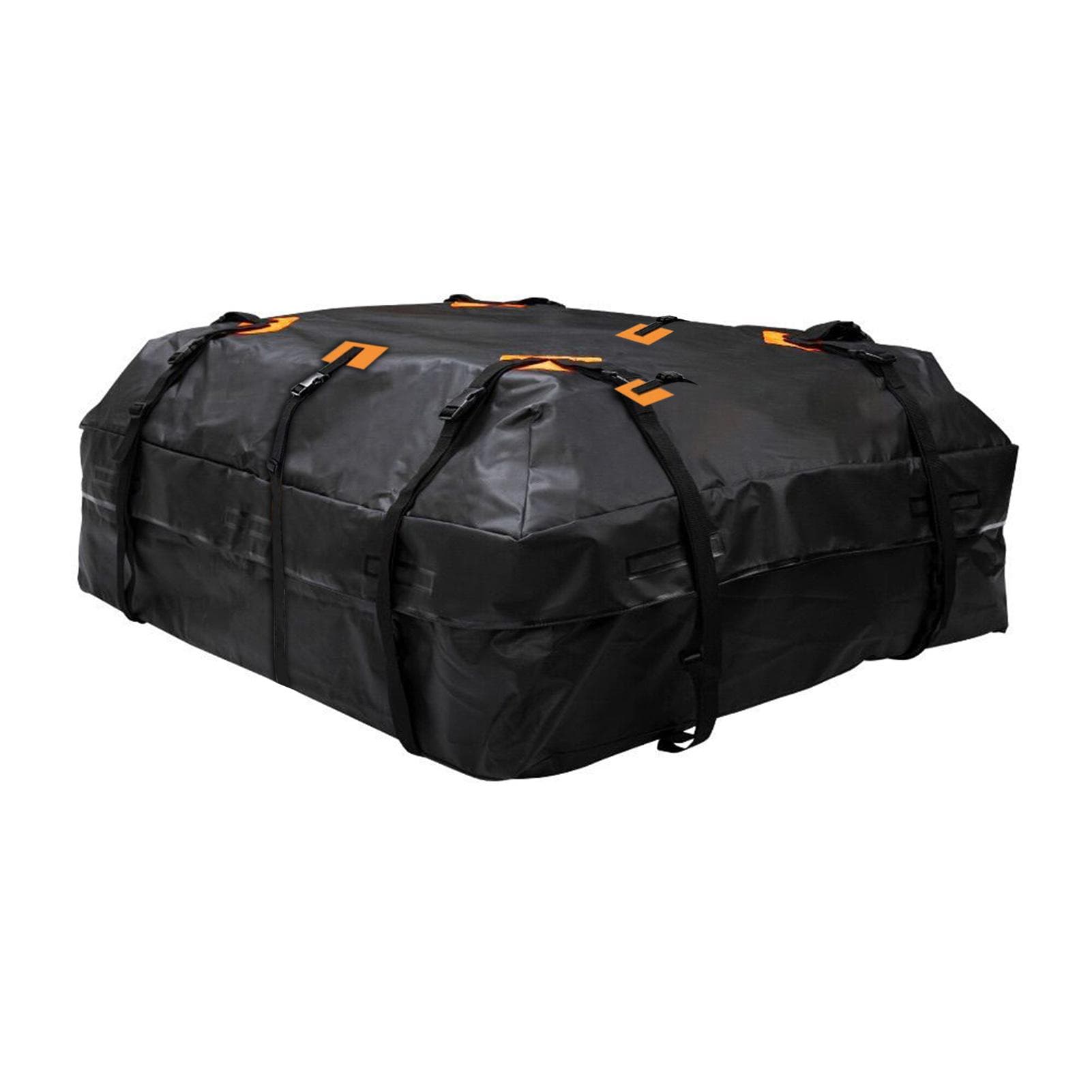 600D Waterproof Cargo Bag Car Roof Cargo Carrier Universal Luggage Bag Storage Cube Bag 20 Cubic black