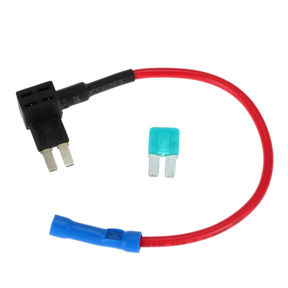 Micro2 Car Fuse Add a Circuit 32V 15A Car Fuse with Fuse Adapter for Vehicle Circuit Protection
