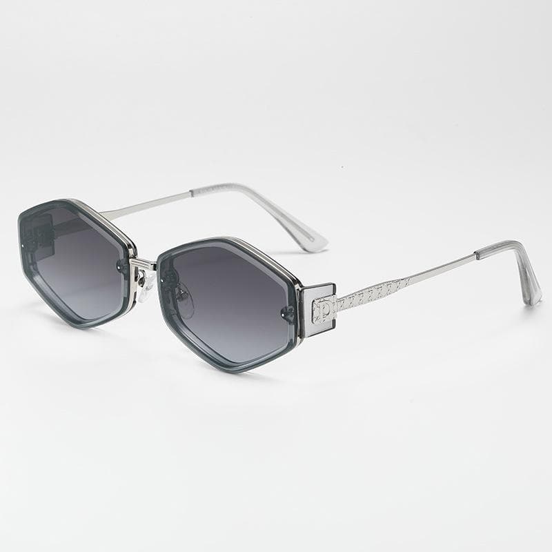 Designer Rhombus Frame Sunglasses Unisex UV400 Protection Side D Letter Brand Fashion Sun Glasses For Men And Women