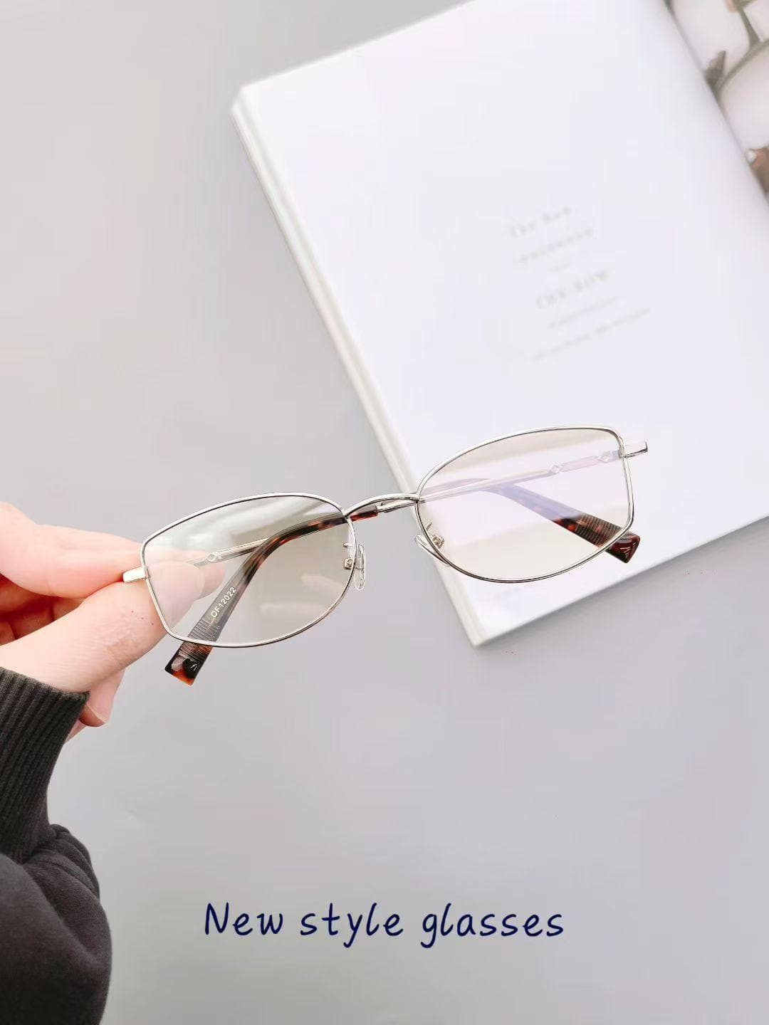 Titanium Sunglasses Women Men UV Protection Rectangle Shape Fashion Trendy Sun Glasses for Female
