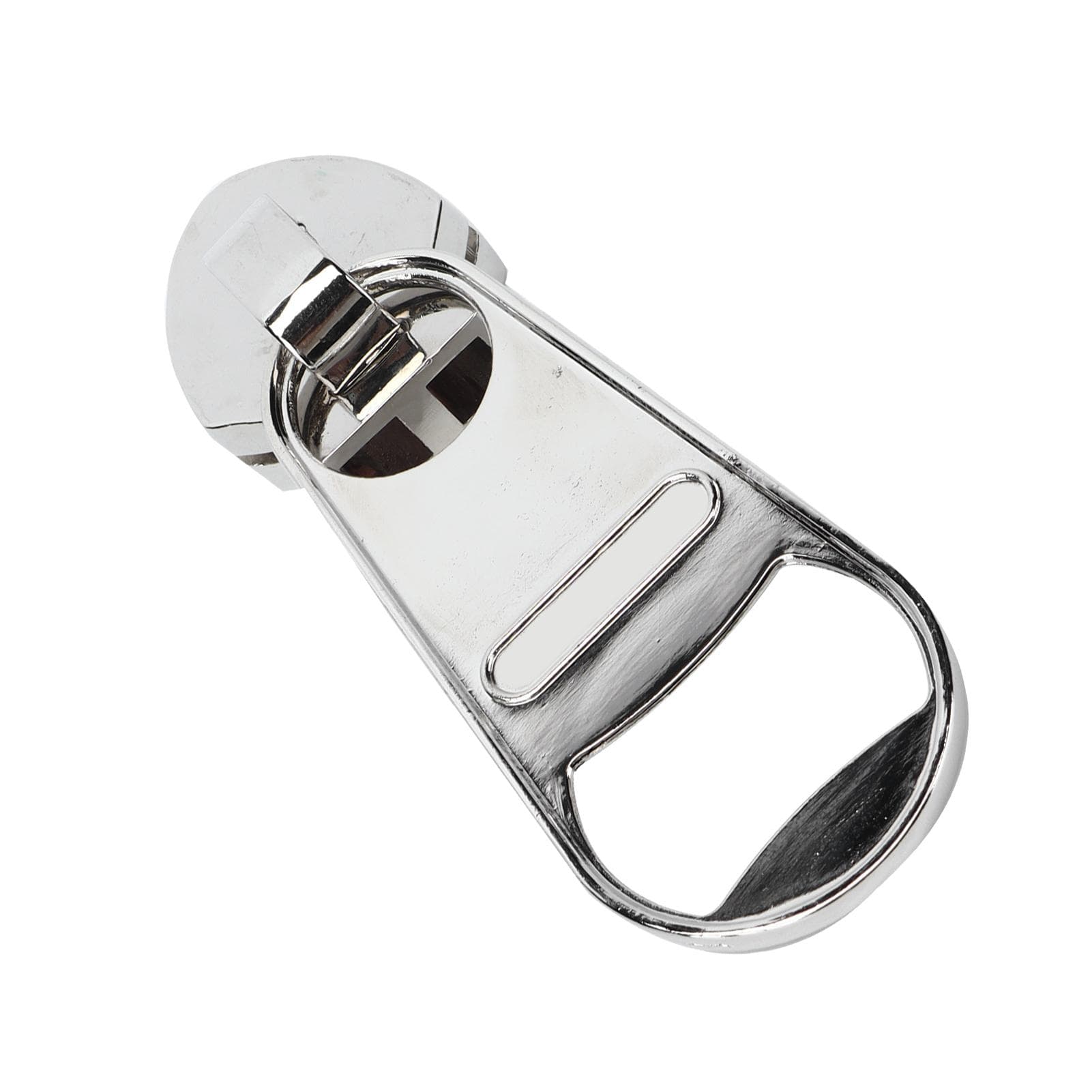 Zinc Alloy Bottle Opener Zipper Shaped Can Opener Magnetic Refrigerator Paste Home Decoration for