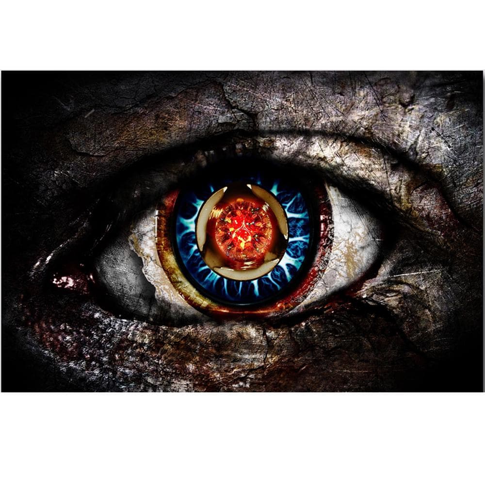 Diamond Painting Eye Pattern Full Round Drill 5D DIY Diamond Embroidery Cross Stitch 20X30CM