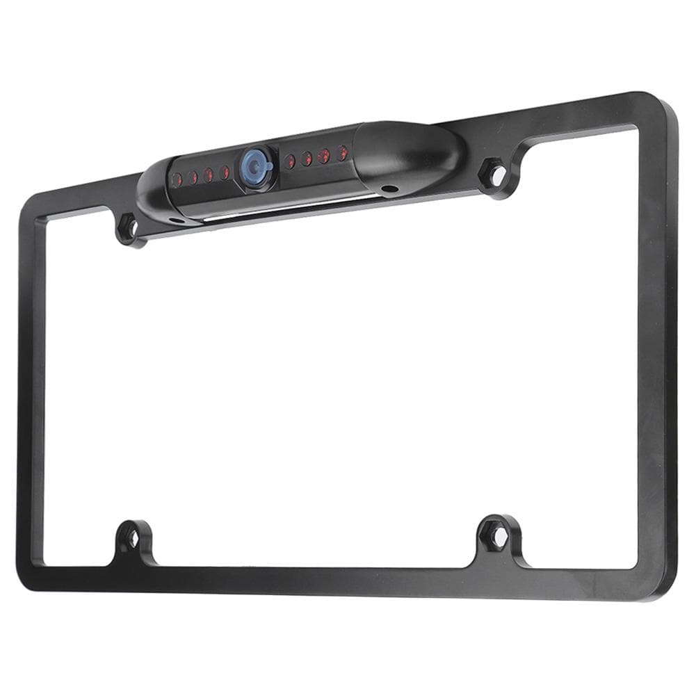 American License Plate Backup Camera 170 degrees Viewing Angle Night Vision Waterproof 8 LED Reversing