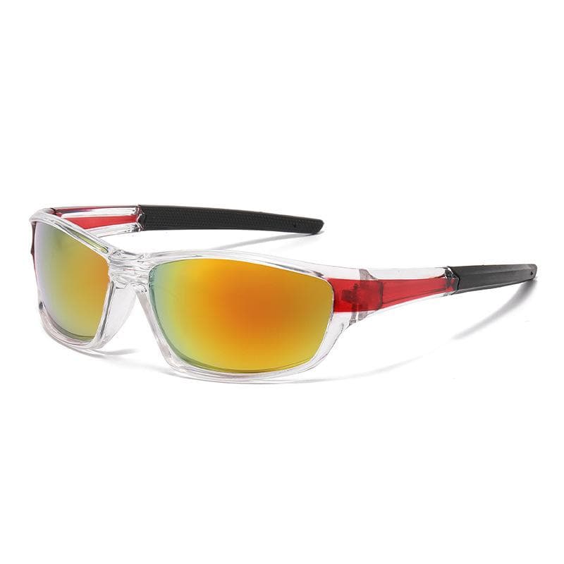 New Outdoor Sports Sunglasses Anti Sand Goggles Night Vision for Mountain Bike Riding Dazzling Colors Sun Glasses 1PC