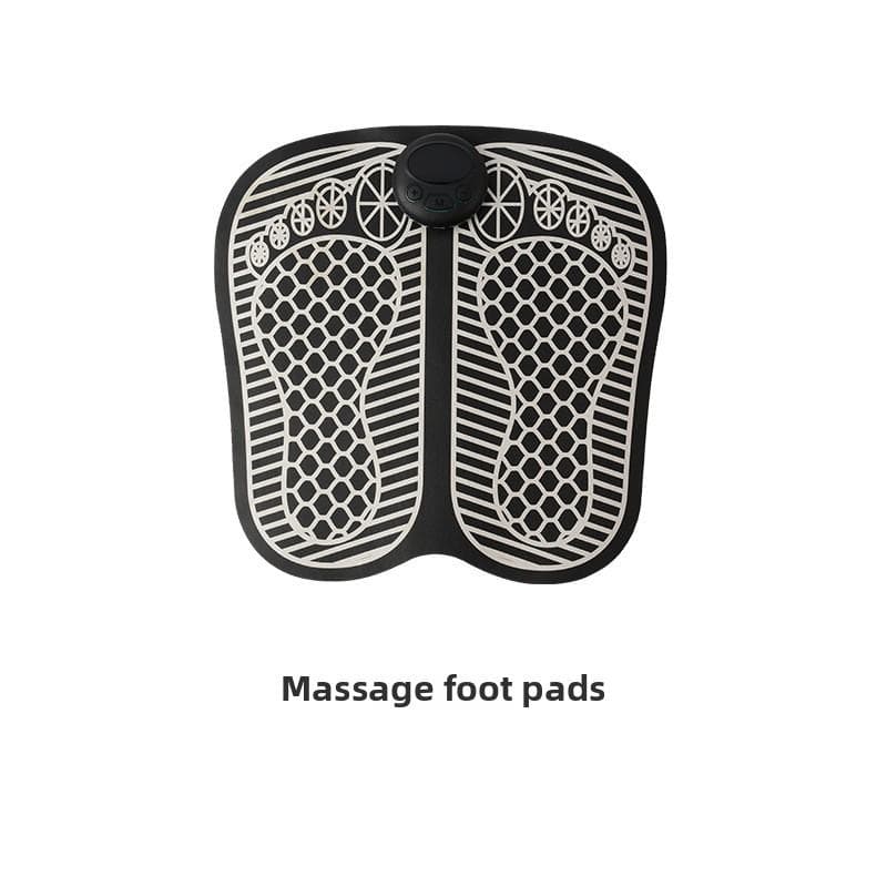 Foot Massage Pad Foot Foot Meridian Dredging Artifact Pulse Electric Automatic Foot Massage Press Foot Massager English