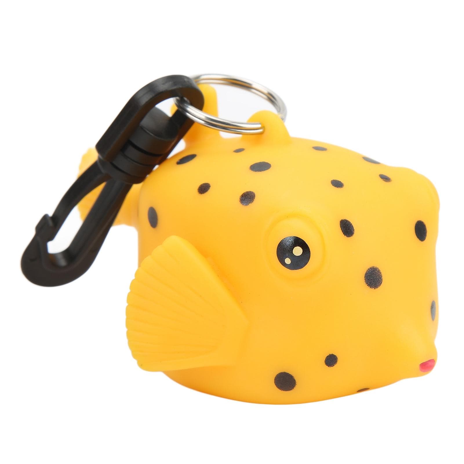 Cartoon Fish Scuba Dive Mouthpiece Dustproof Cover Second Stage Regulator Holder with ClipYellow