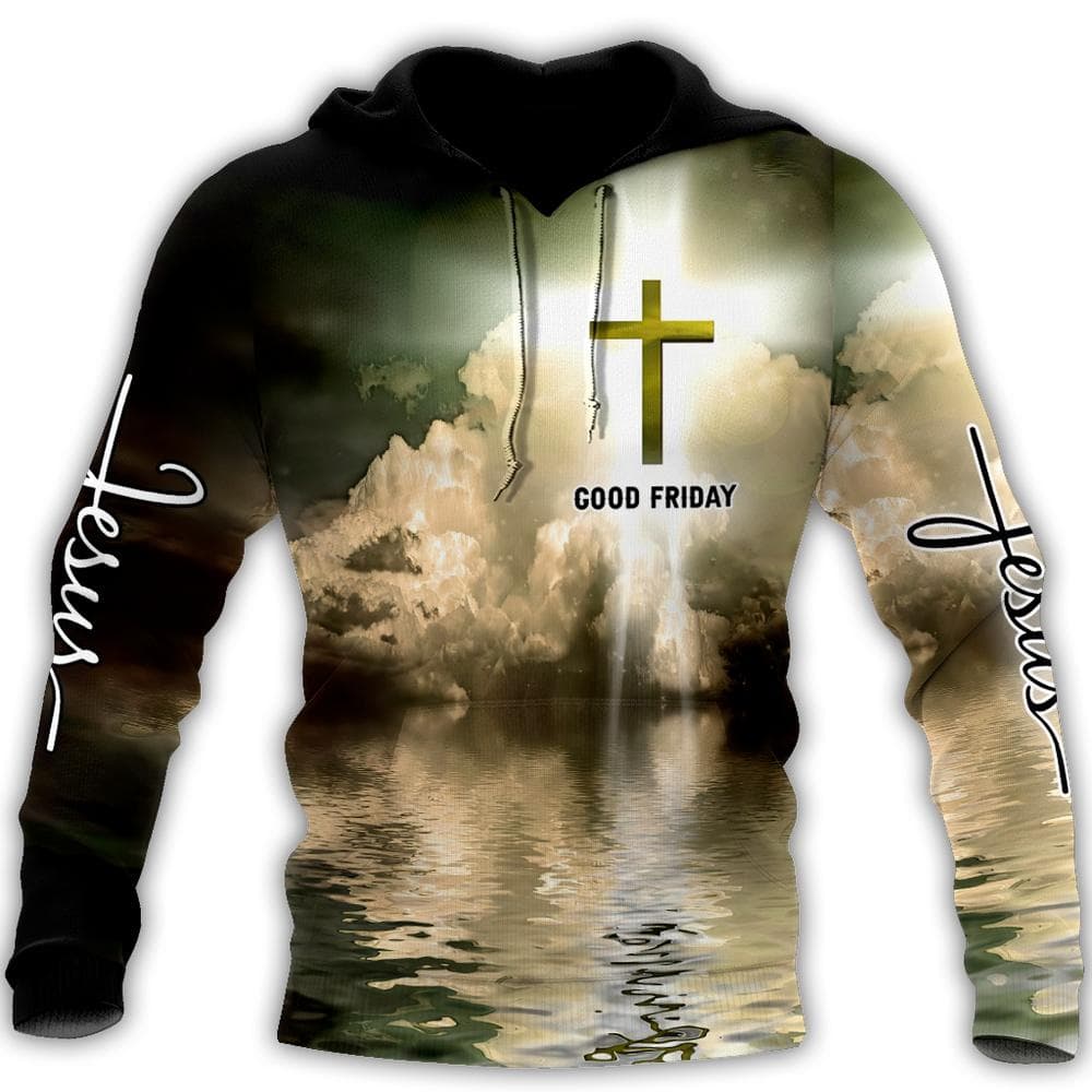 Spring Autumn Christian Jesus Men's Hoodie 3D Print Harajuku Fashion Hooded Sweatshirt Oversized Casual Pullover Tops Jackets XL