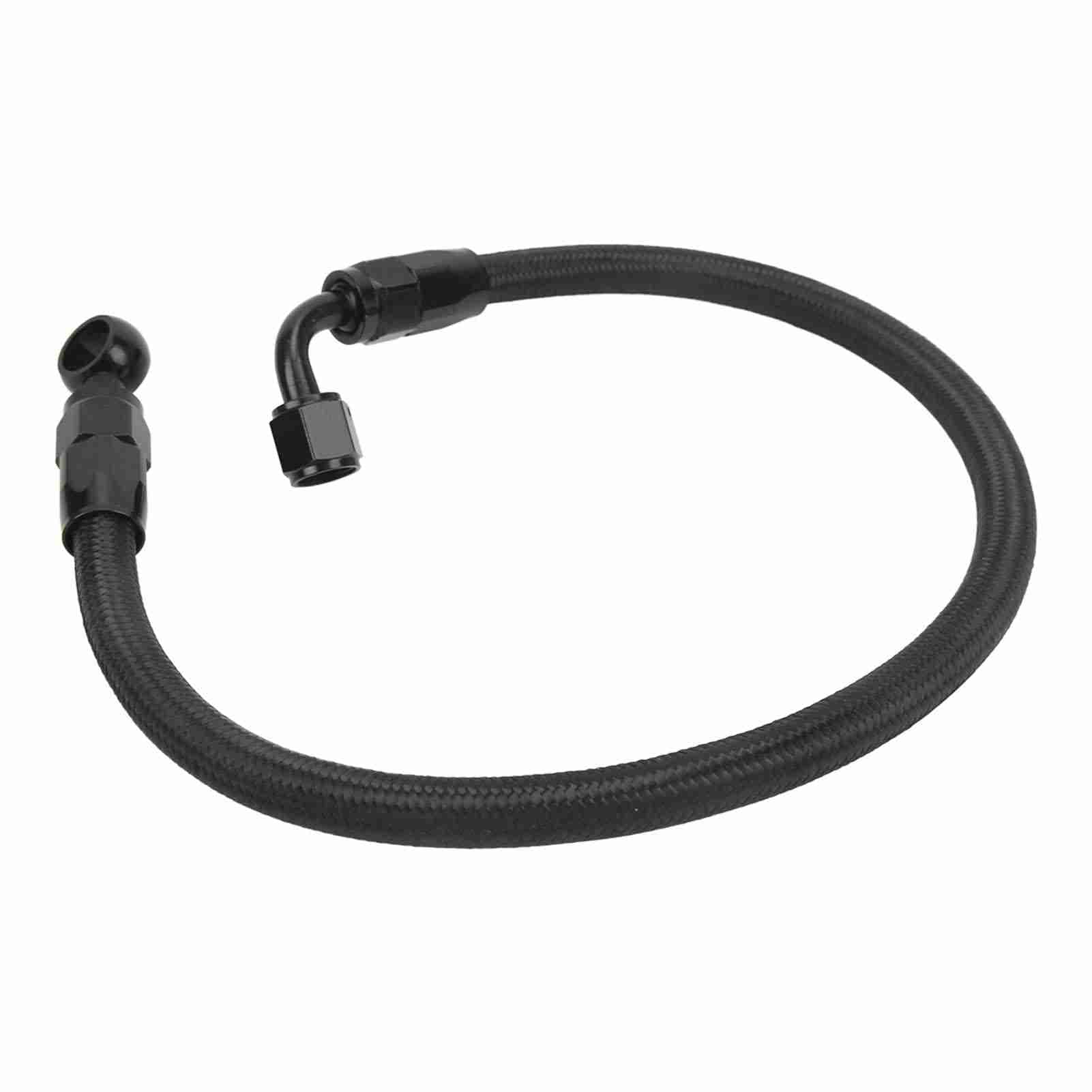 Braid Fuel Line Black Replacement for Acura Integra B D Series D15 D16 B16B B16A B18C D16