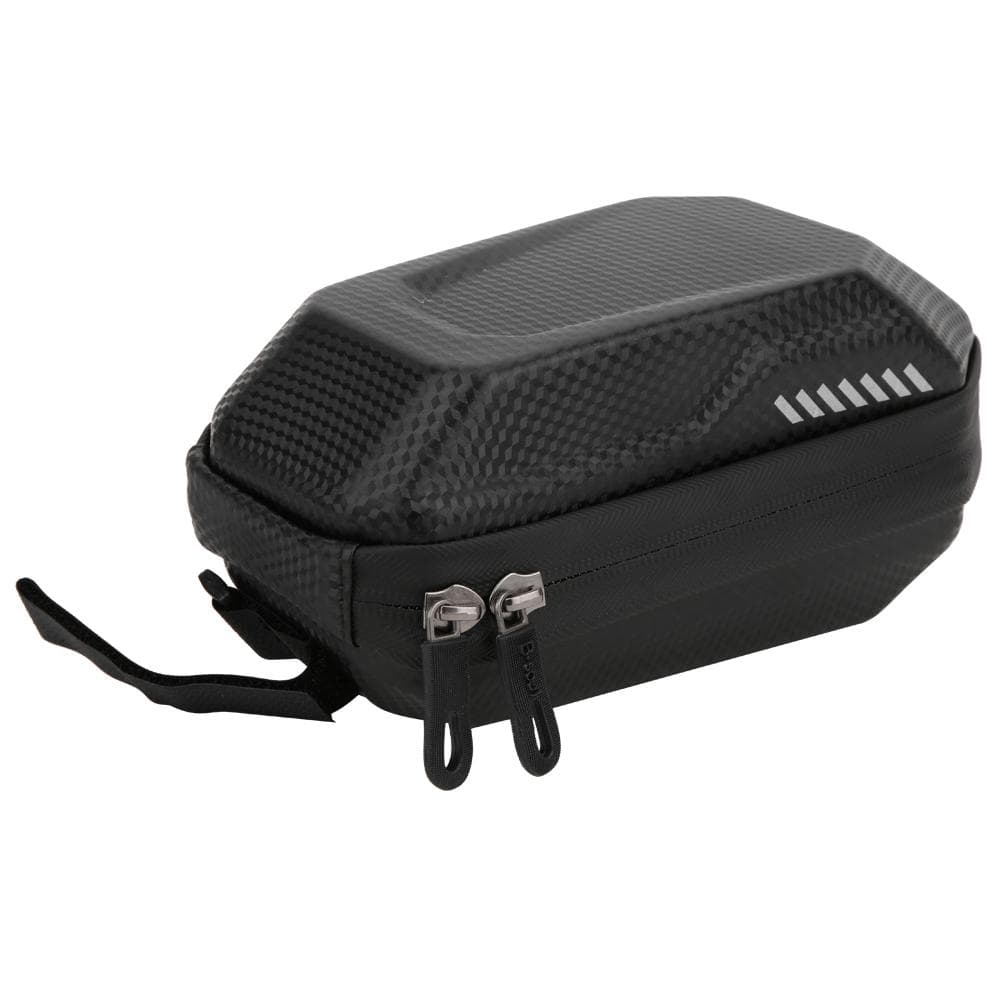 Mountain Bike Carbon Grain Waterproof Tail Rear Bag Large Capacity Hard Shell Seat Package Cycling
