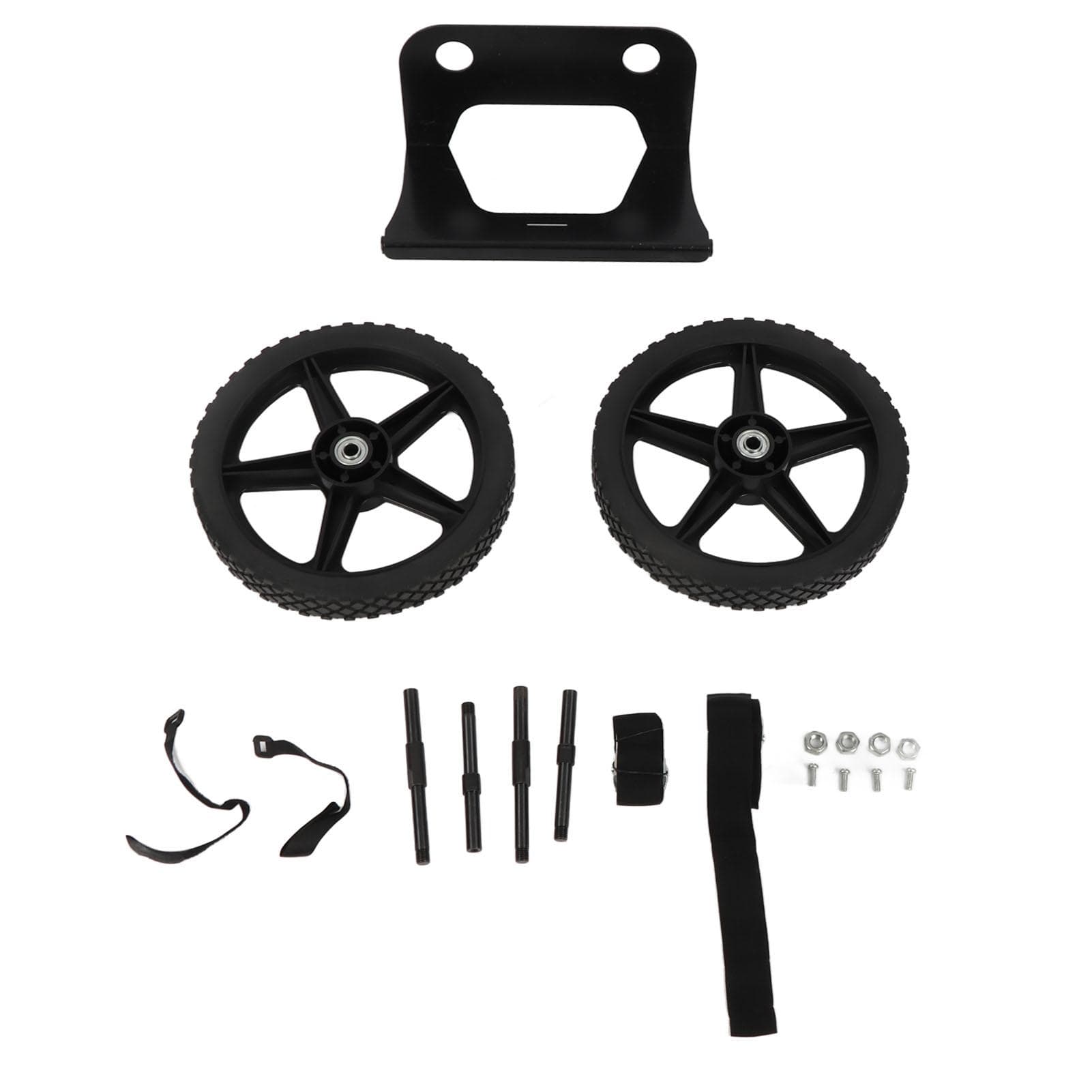 Cooler Cart Kit Steel Frame with 12 Inch Wheels Cooler Wheel Tire Axle Kit High Load Capacity for