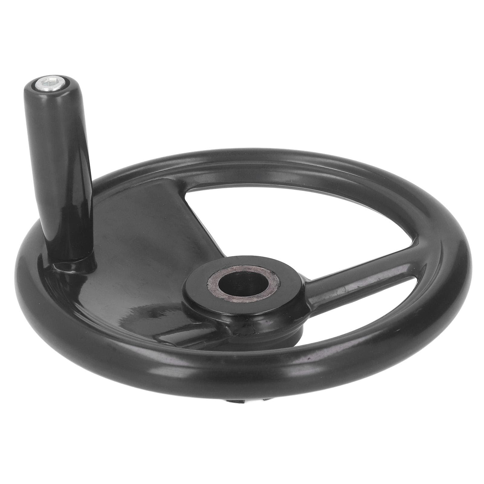 Hand Wheel 22x200mm Round Rim Engineering Plastics Machine Tool Handwheel for Lathes Milling