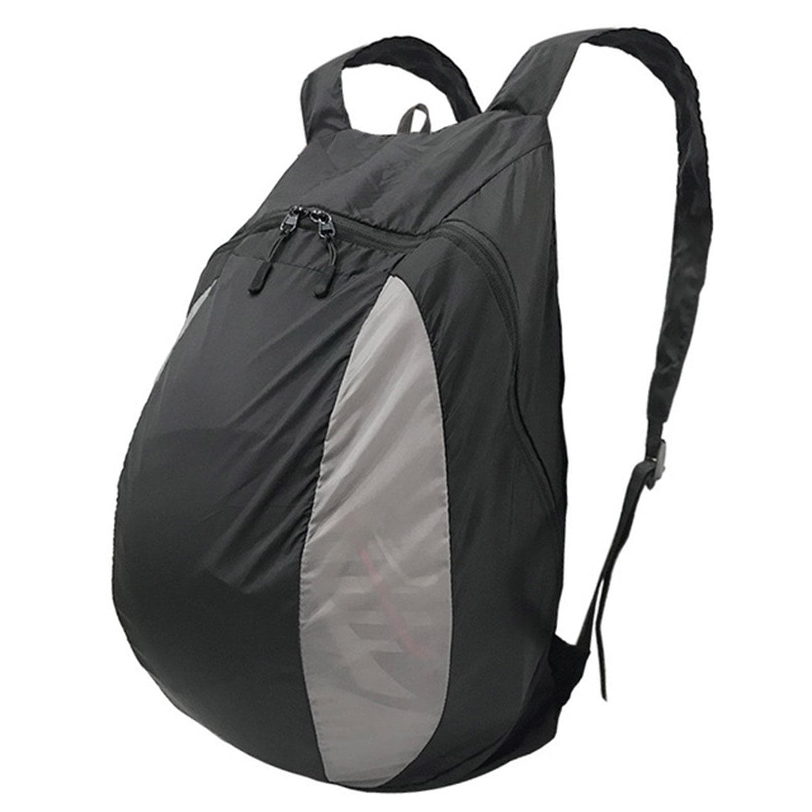 Motorcycle Helmet Backpack Lightweight Storage Carrying Bag for Riding Bicycle Motorcycle Sport Gym black