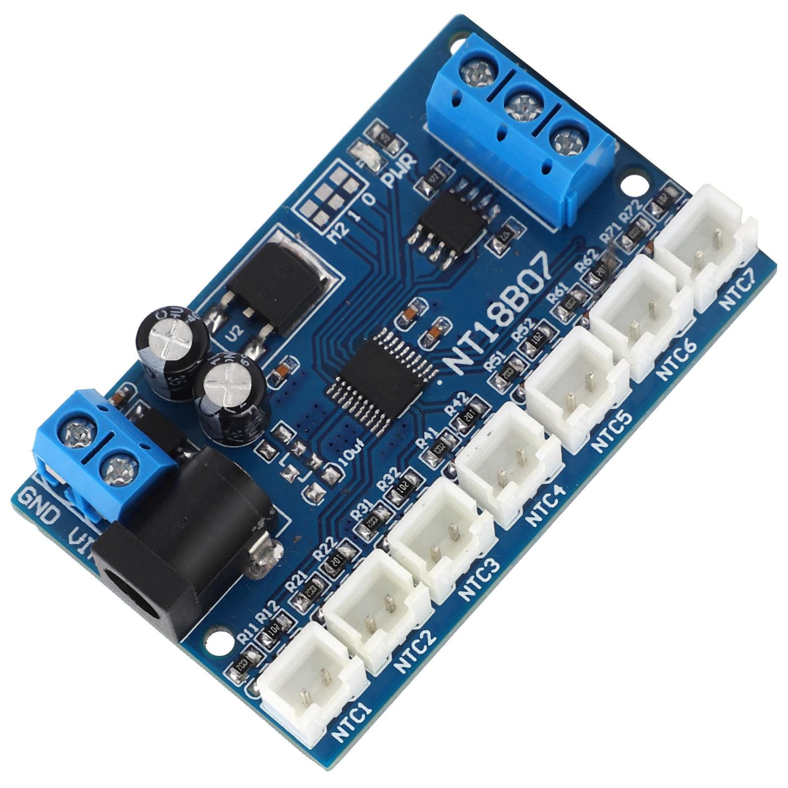Module NT18B07 7?Channel Board RS485 for Temperature Snesor Paperless Recorder PLC 6?24V