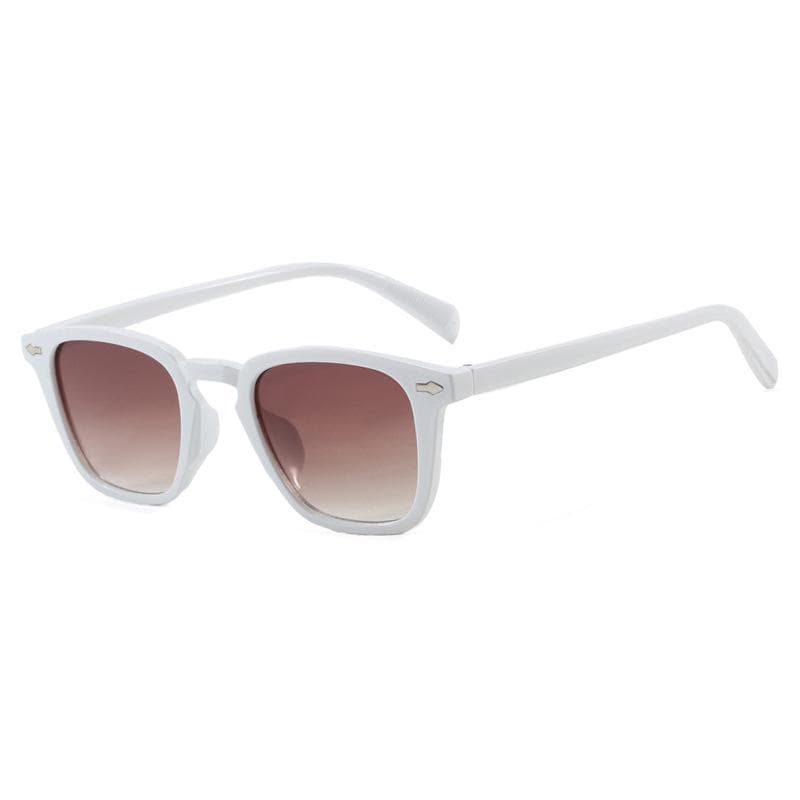 Vintage Square Sunglasses For Women Men Rectangle Sun Glasses Female Oval Eyewear Oculos De Sol for Male Female Eyeglasses MULTI
