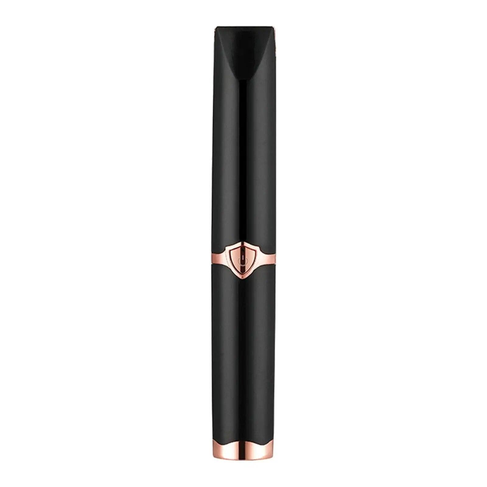 Electric Heated Eyelash Curler USB Rechargeable Eyelashes Quick Lasting Natural Long Heating Curler Makeup Curler Eyelash Q3A8 black
