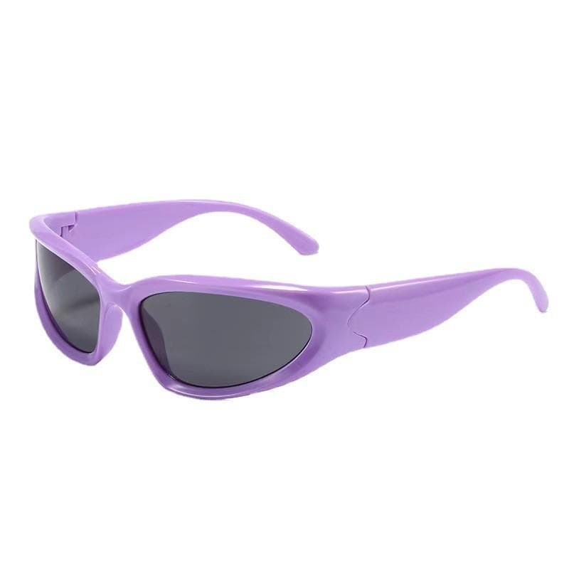 New Arrival Vintage Rectangular Sunglasses for Women Men UV400 Nightclub Hip Hop Punk Trendy Unisex Glasses MULTI