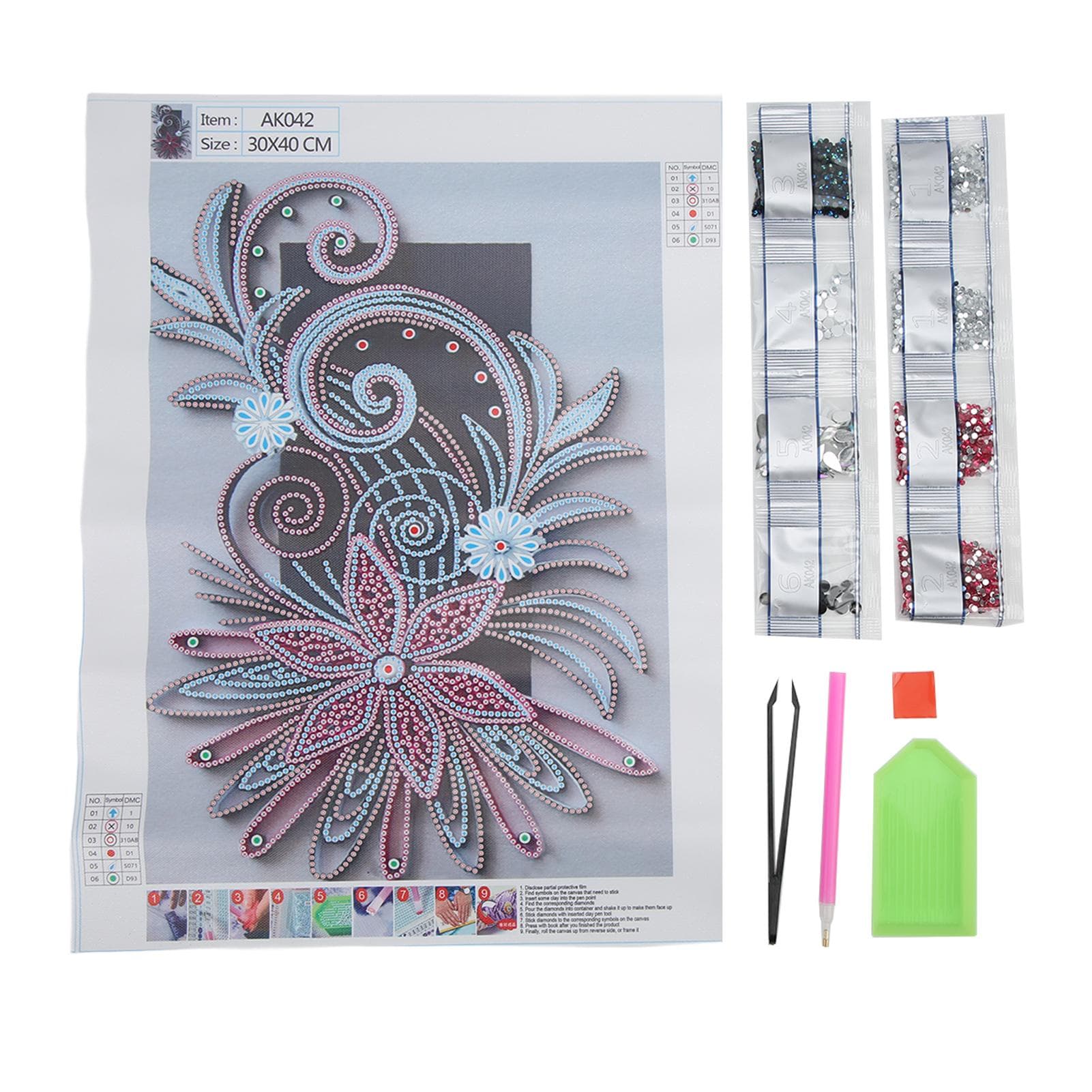 Diamond Paintings 5D HD Printing Strong Adhesion DIY Production Environmental Rhinestone Painting