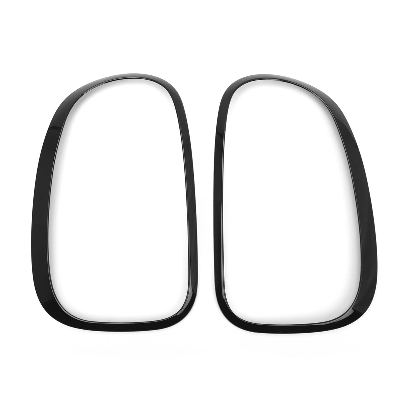 2pcs Tail Light Lamp Trim Ring Replacement for BMW Mini R60 OEM 52109806935 52109806936 black