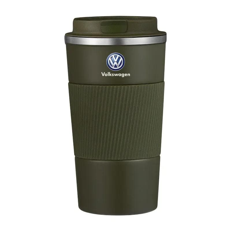 VW GTI GOLF 2026 Hot For VW VOLKSWAGEN Car Vacuum Flasks Coffee Cup Travel Portable Insulated Bottles For Volkswagen VW Passat P sky blue