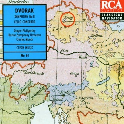 CD MUNCH; BOSTON SO - Dvorak:Symphony No.8  74321212892 Germany Classical Used