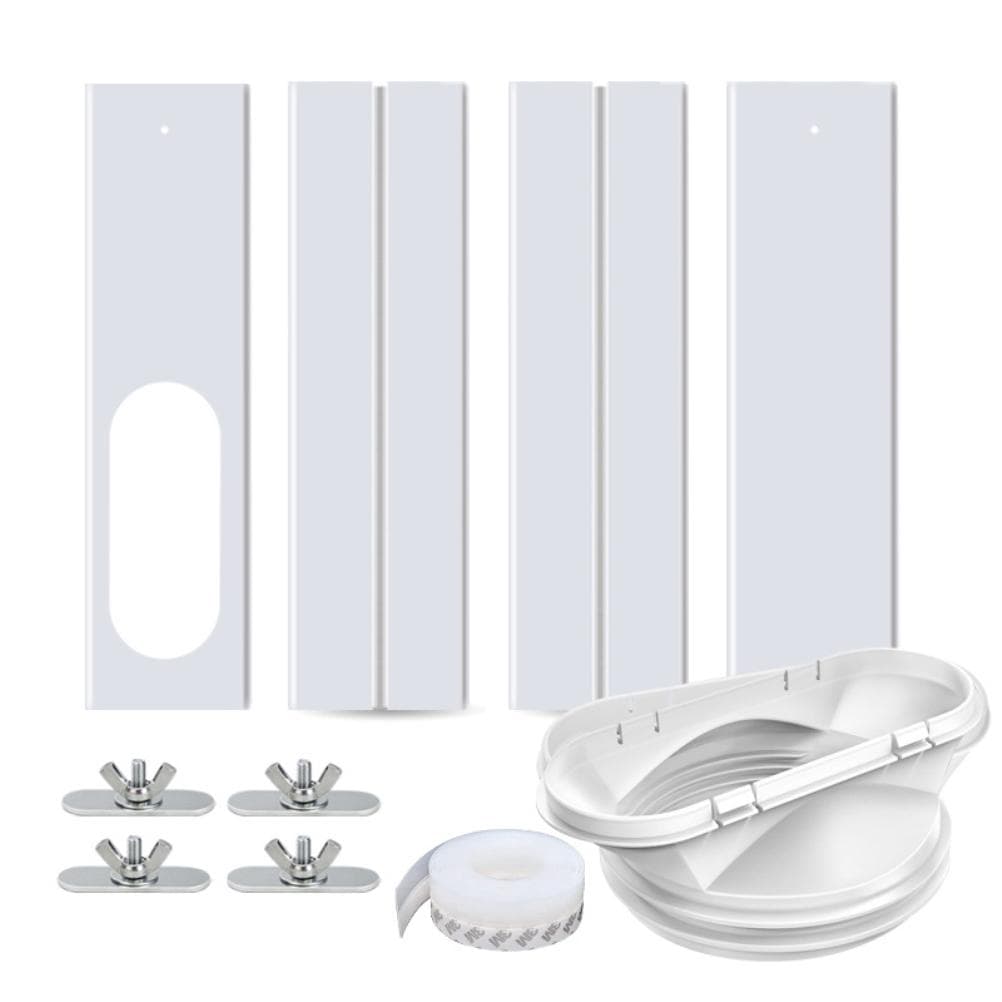 Portable Air Conditioner Window Kit Adjustable Window for Air Conditioner Sliding AC Window Vent