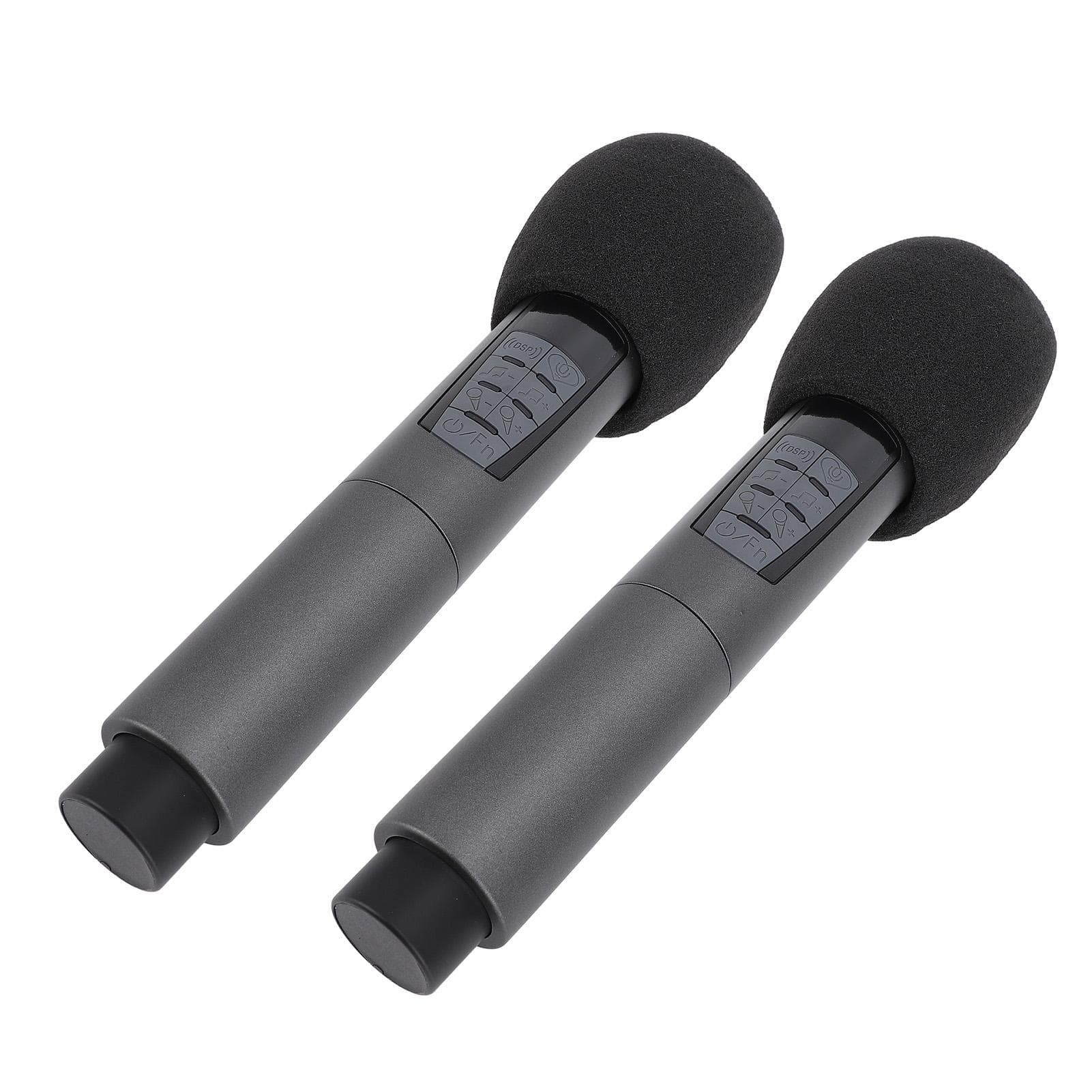 Wireless Dynamic Microphone with 2.4G Receiver 10 Channels Anti Interference Bluetooth Wireless Two