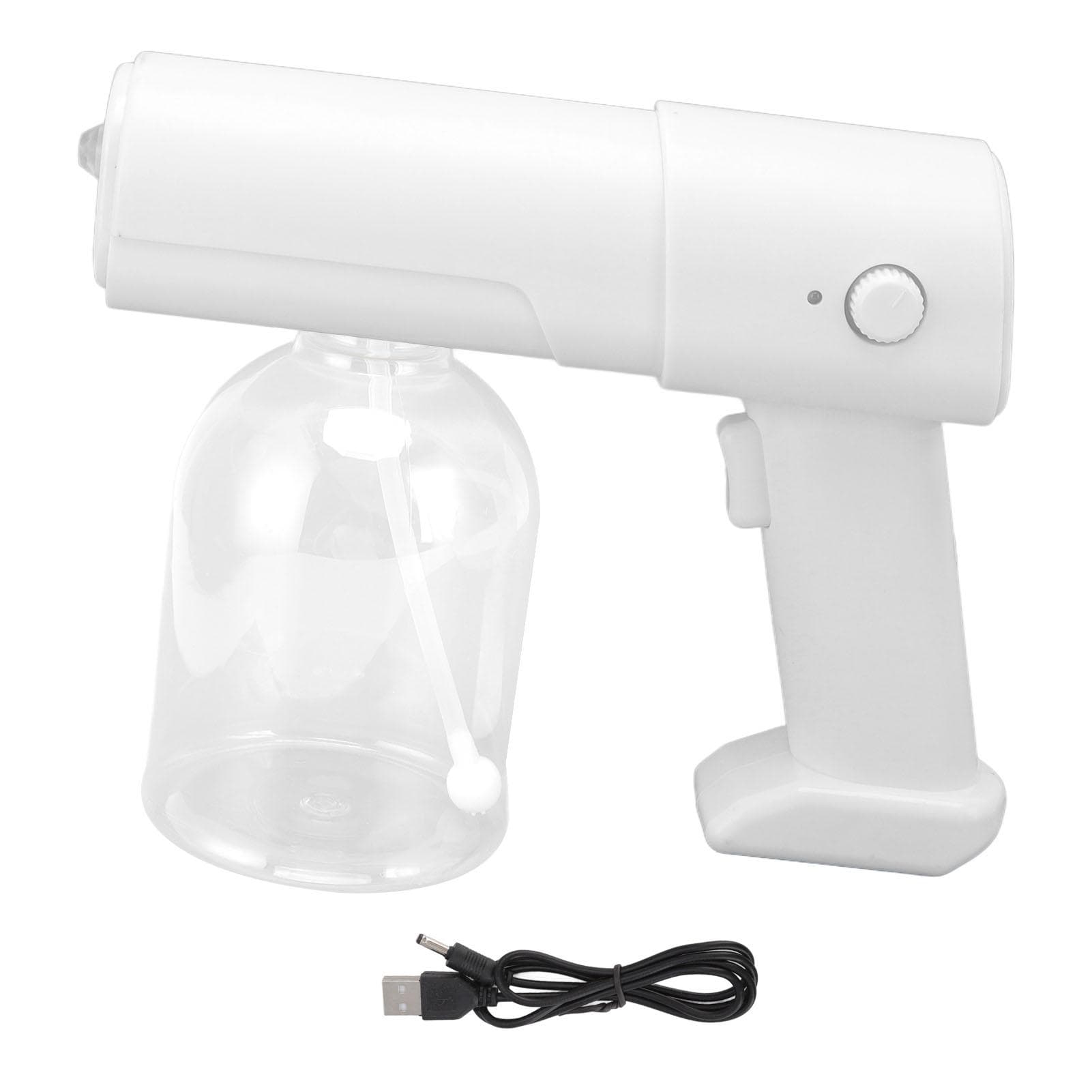 Handheld Nanometer Atomizer ABS 1500mah Rechargeable Lightweight Atomizing Household Fogger for