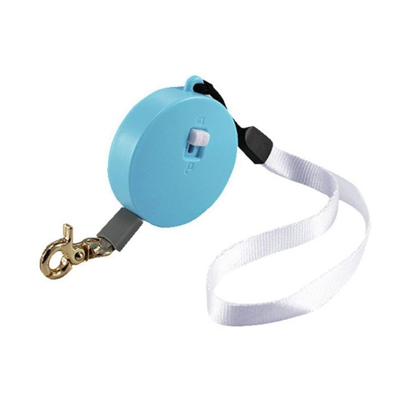 Automatic Retractable Pet Leash Walking Dog Traction Rope Roulette For Teddy Puppy Small Medium Cats And Dogs blue