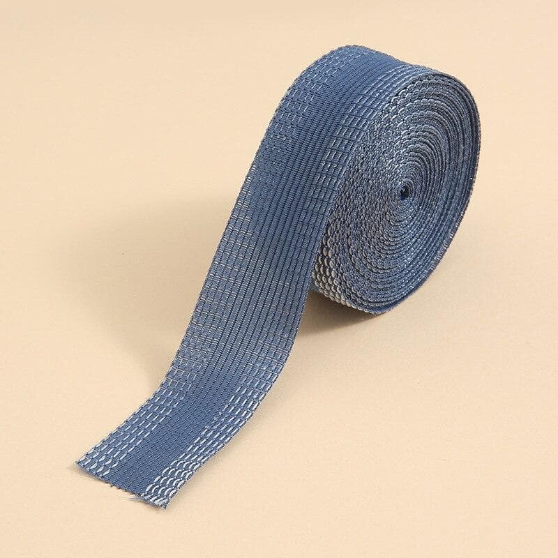 Self-Adhesive Tape for Trousers Legs Edge Shortening Sewing Tools Tape Paste Hemming Iron on Pants Jeans Clothes Length Shorten 2m blue