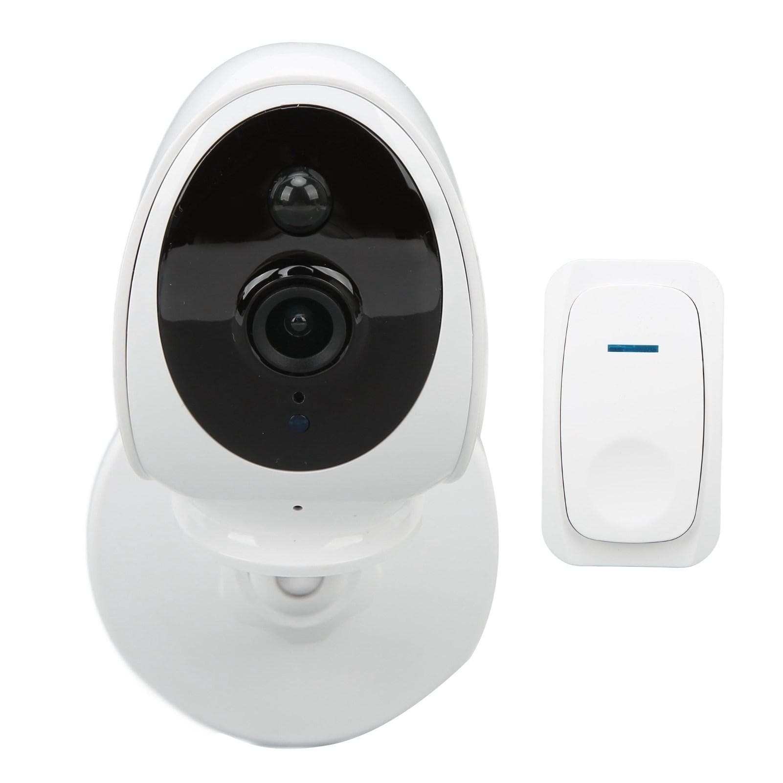 1080P Wifi Doorbell Camera HD Infrared Night Vision Monitoring Wireless Video Doorbell Camera UK Plug