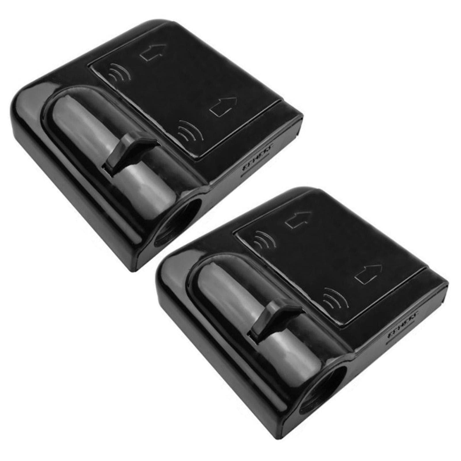 2 Pcs Car Courtesy Light Wiring Free Door Step Welcome Shadow Projector for Car Pickup