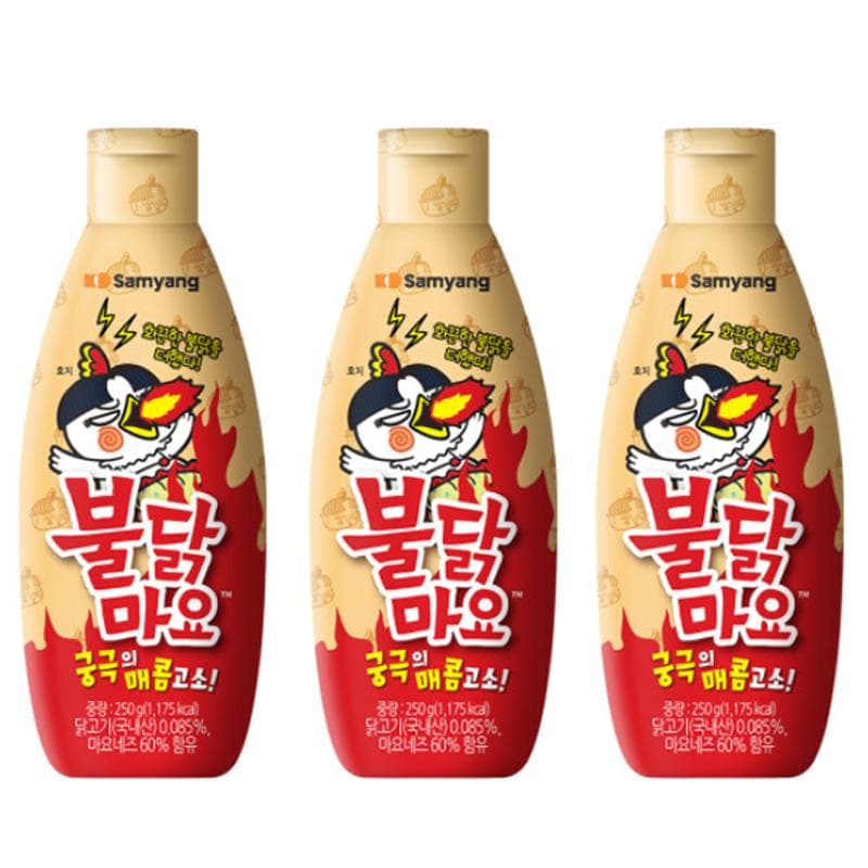Samyang Spicy Chicken Mayonnaise (250g/ 2kg) (5 Options) 250g x 3PCS