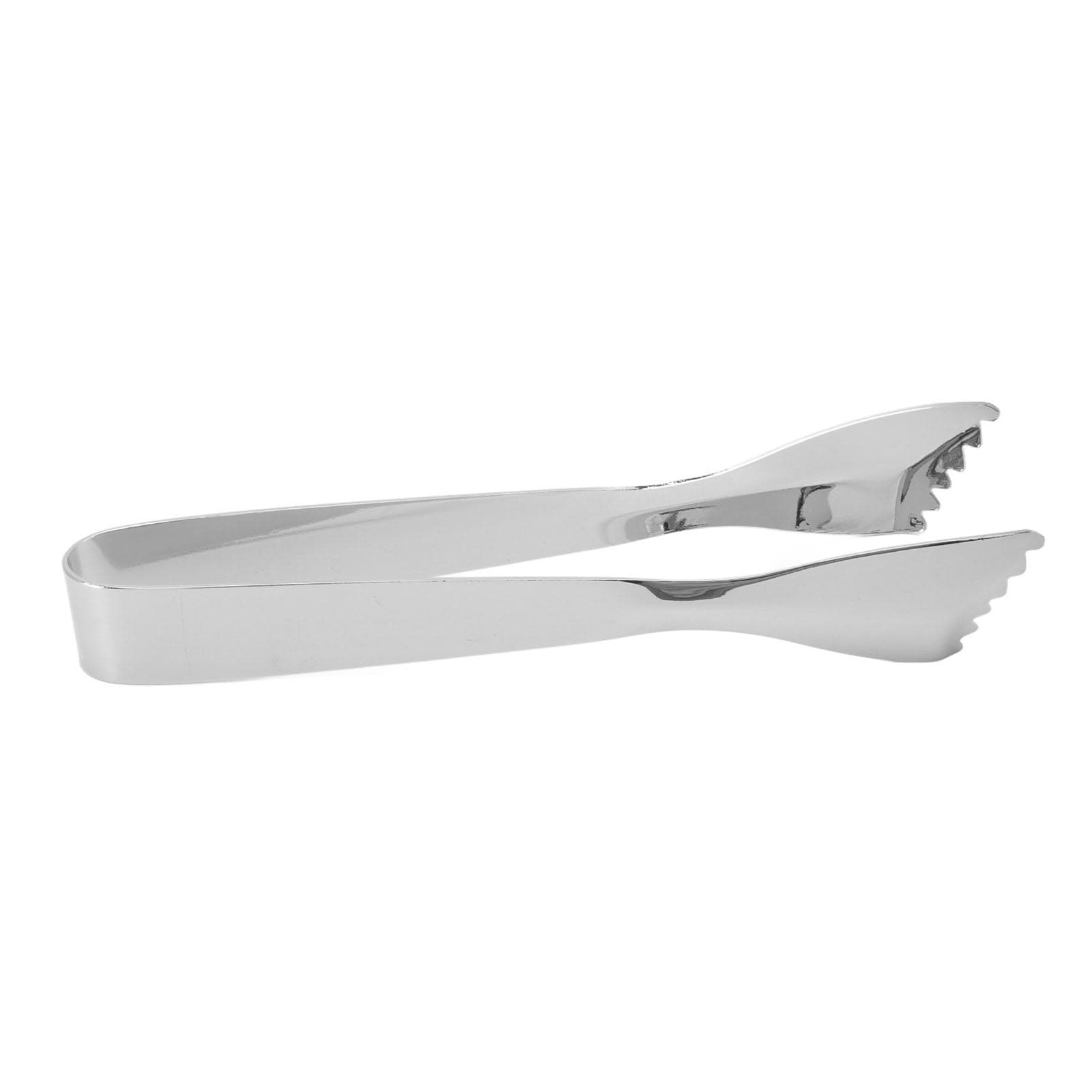 Ice Tongs Food Grade Thicken Stainless Steel Prevents Slipping Sugar Food Tweezers for Home Kitchen Mirror