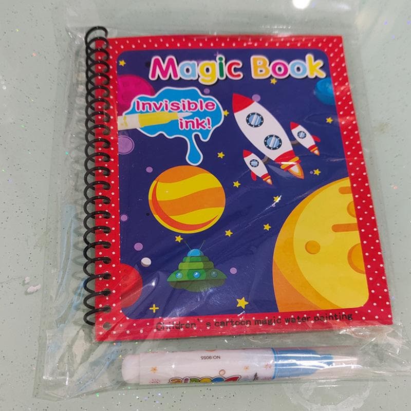 Kids Montessori Reusable Coloring Book Magic Water Drawing Book Painting Drawing Toys Sensory Early Education Toys for Kids