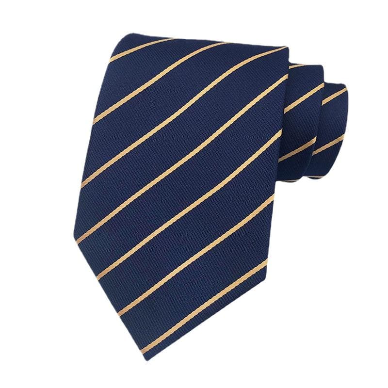 Striped Tie Men's Business Necktie for Work