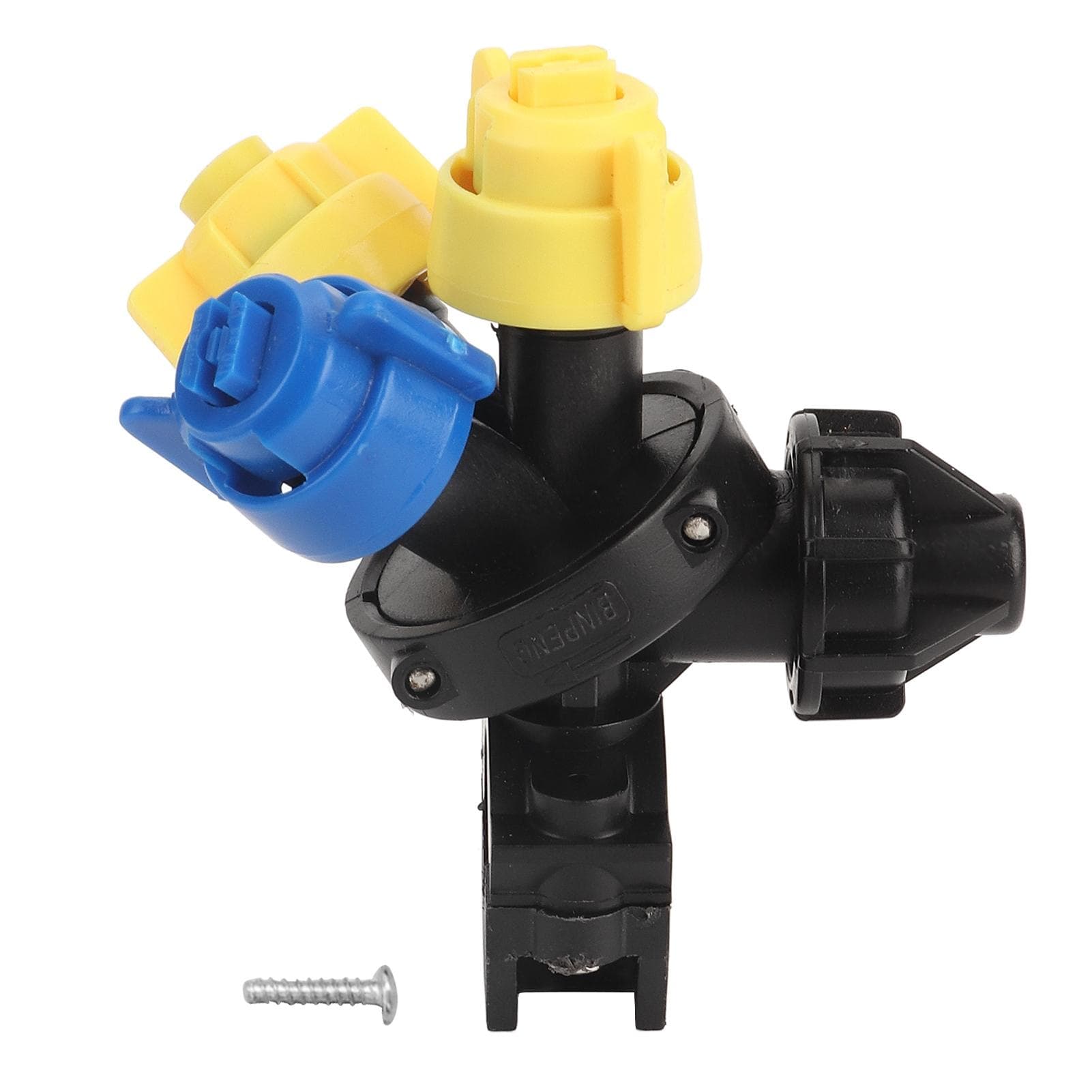 High Pressure Atomization Sprayer Nozzle 3 Heads Fan Shaped Agricultural Pesticide Mist Nozzle Drip